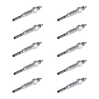 10 Glow Plugs Metal Glow Plugs 10.5 V NGK IAM expertise...