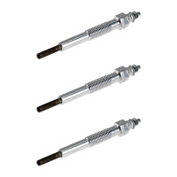 3 Glow Plugs Metal Glow Plugs 10.5 V NGK Aftermarket...