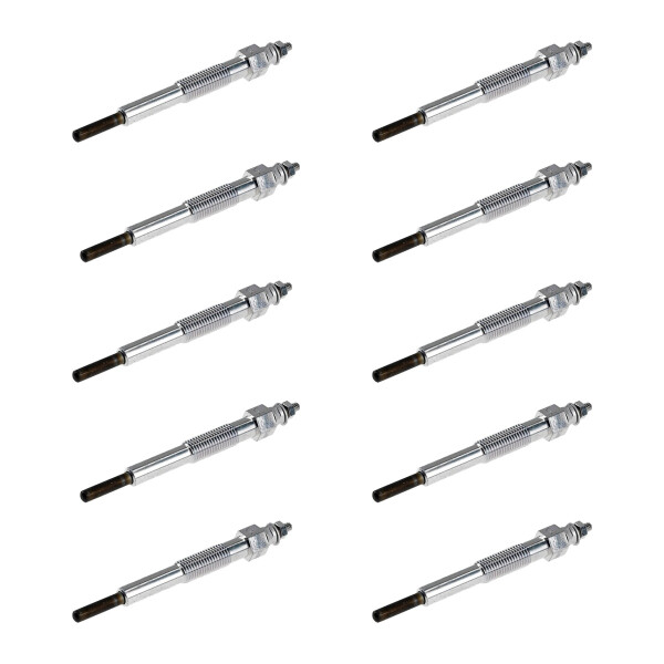10 Glow Plugs Metal Glow Plugs 10.5 V NGK Aftermarket Expertise for MITSUBISHI
