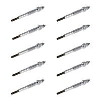 10 Glow Plugs Metal Glow Plugs 10.5 V NGK Aftermarket...