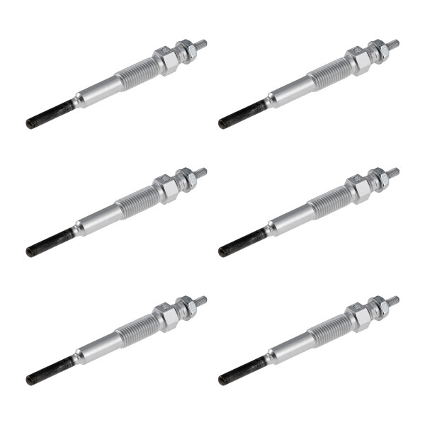 6 Glühkerzen Metall-Glühkerze 8,5 V NGK Aftermarket-Expertise für u.a. TOYOTA