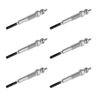 6 Glow Plugs Metal Glow Plugs 8.5 V NGK IAM expertise for...