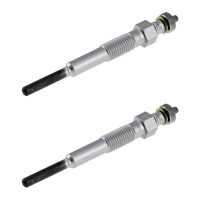 2 Glow Plugs Metal Glow Plugs 8 V NGK aftermarket...