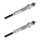 2 Glow Plugs Metal Glow Plugs 8 V NGK aftermarket expertise for various vehicles