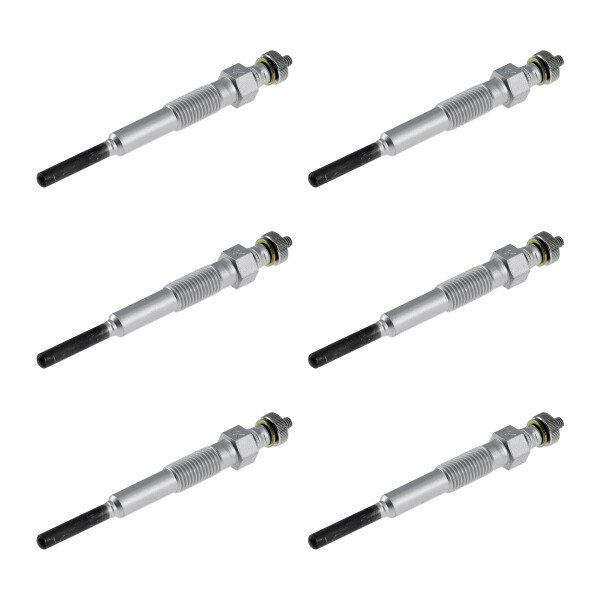 6 Glow Plugs Metal Glow Plugs 8 V NGK aftermarket expertise for various vehicles