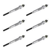6 Glow Plugs Metal Glow Plugs 8 V NGK aftermarket...