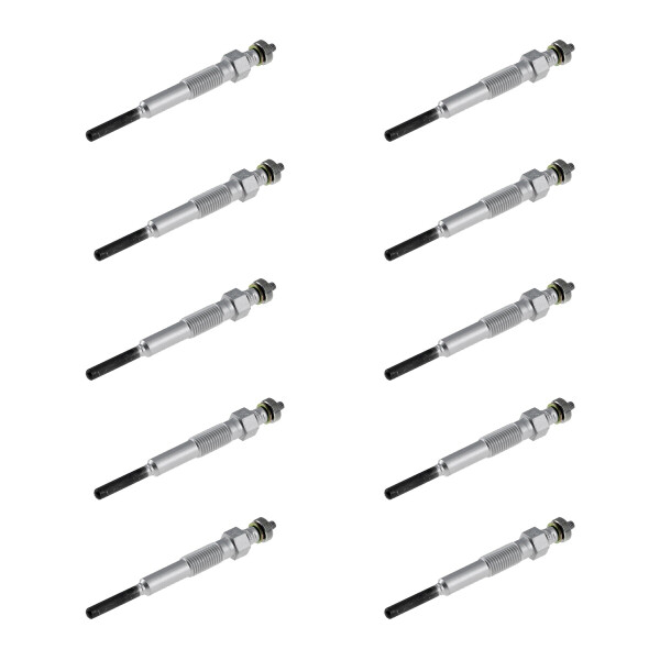 10 Glow Plugs Metal Glow Plugs 8 V NGK IAM expertise for various vehicles