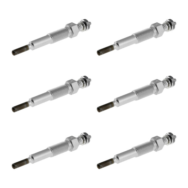 6 Glow Plugs Metal Glow Plugs 10.5 V NGK Aftermarket Expertise for MAZDA