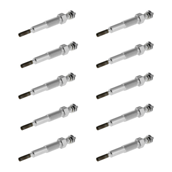 10 Glow Plugs Metal Glow Plugs 10.5 V NGK Aftermarket Expertise for MAZDA