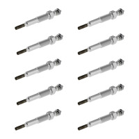 10 Glow Plugs Metal Glow Plugs 10.5 V NGK Aftermarket...