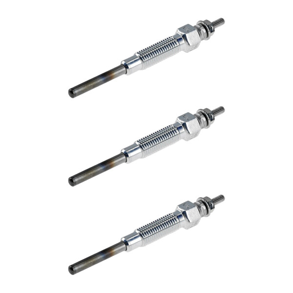 3 Glow Plugs Metal Glow Plugs 11 V NGK Aftermarket Expertise for TOYOTA HILUX