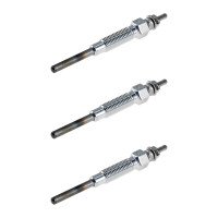 3 Glow Plugs Metal Glow Plugs 11 V NGK Aftermarket...