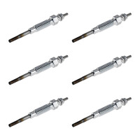 6 Glow Plugs Metal Glow Plugs 7 V NGK suitable for TOYOTA...