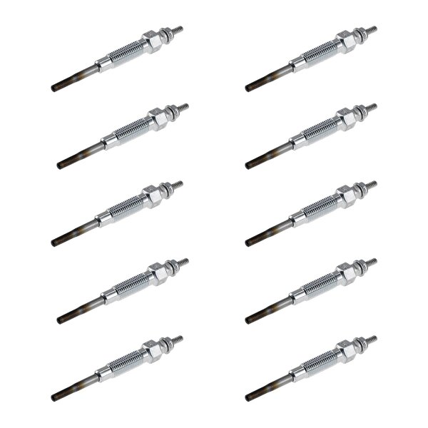 10 Glow Plugs Metal Glow Plugs 7 V NGK suitable for TOYOTA HILUX and others