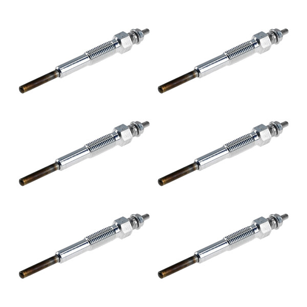 6 Glow Plugs Metal Glow Plugs 19 V NGK IAM expertise for DAIHATSU and others