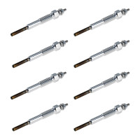 8 Glow Plugs Metal Glow Plugs 19 V NGK IAM expertise for...