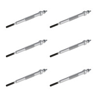 6 Glow Plugs Metal Glow Plugs 22.5 V NGK IAM-Expertise...