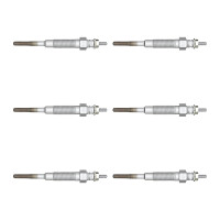 6 Glow Plugs Metal Glow Plugs 16 V NGK IAM expertise for...