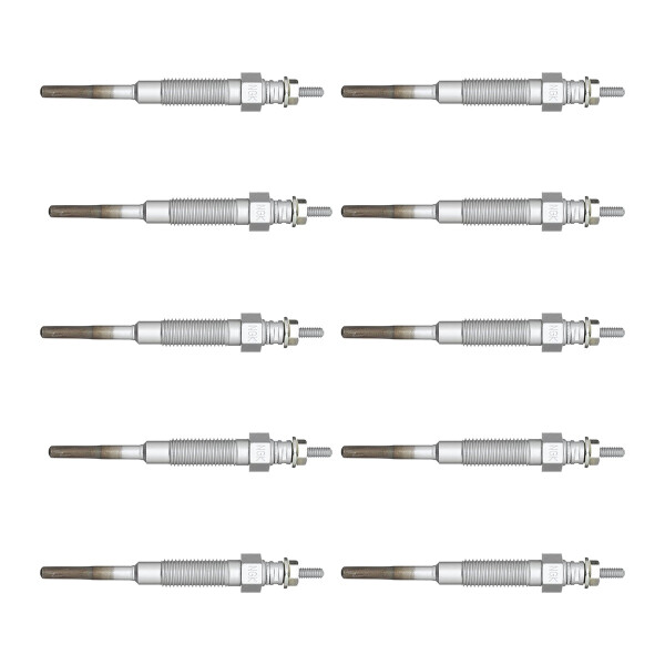 10 Glühkerzen Metall-Glühkerze 16 V NGK Aftermarket-Expertise für u.a. TOYOTA