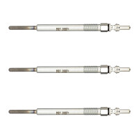 3 Glow Plugs Metal Glow Plugs 11 V NGK D-Power for FIAT...