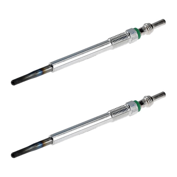 2 Glow Plugs Metal Glow Plugs 5 V NGK D-Power for e.g. PEUGEOT PARTNER