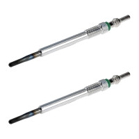 2 Glow Plugs Metal Glow Plugs 5 V NGK D-Power for e.g....