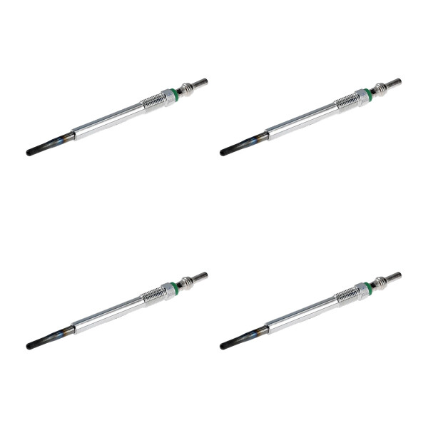 4 Glühkerzen Metall-Glühkerze 5 V NGK D-Power für u.a. PEUGEOT PARTNER