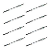 8 Glühkerzen Metall-Glühkerze 5 V NGK D-Power...