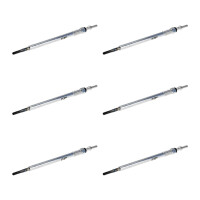 6 Glow Plugs Metal Glow Plugs 5 V NGK suitable for...