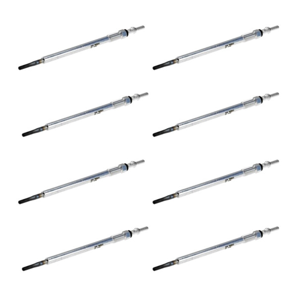 8 Glühkerzen Metall-Glühkerze 5 V NGK Aftermarket-Expertise für u.a. CITROËN C3