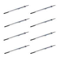 8 Glühkerzen Metall-Glühkerze 5 V NGK...