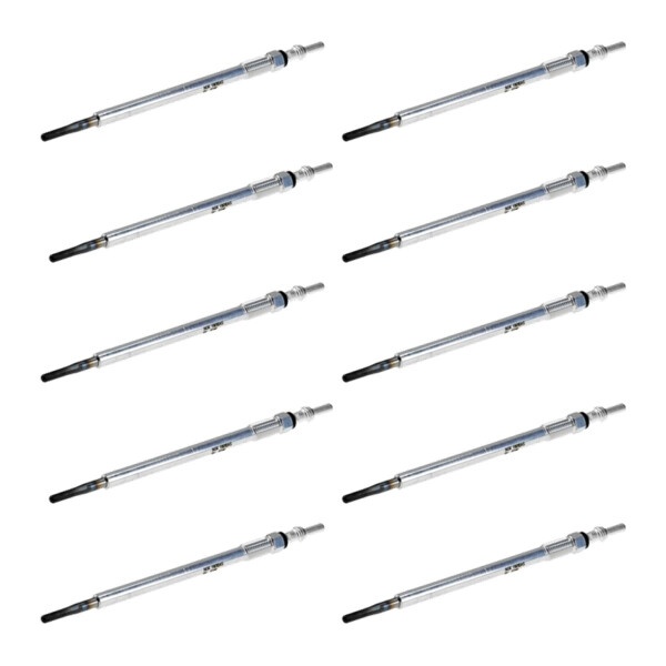 10 Glühkerzen Metall-Glühkerze 5 V NGK Aftermarket-Expertise für u.a. CITROËN C3
