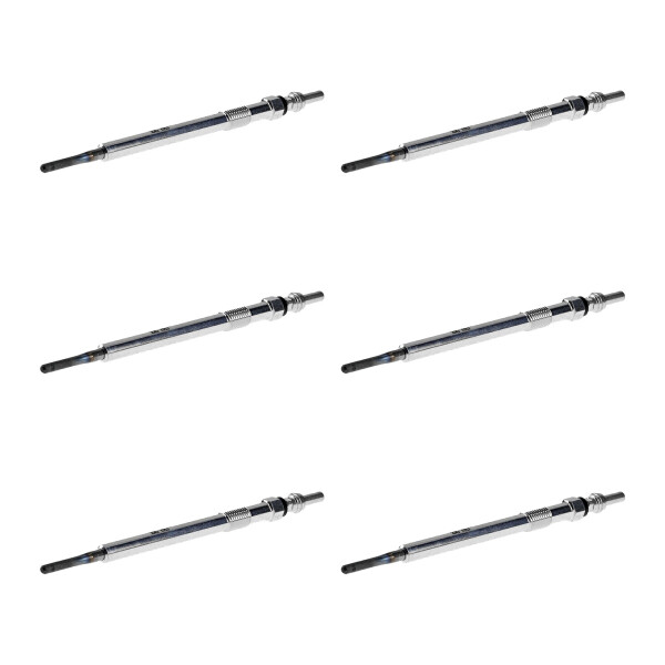 6 Glow Plugs Metal Glow Plugs 4.4 V NGK suitable for DODGE NITRO and others