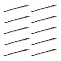 10 Glühkerzen Metall-Glühkerze 4,4 V NGK...