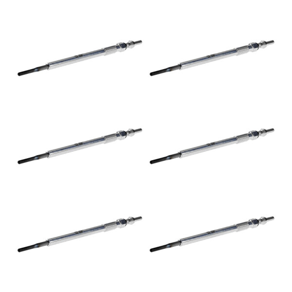 6 Glow Plugs Metal Glow Plugs 4.4 V NGK suitable for e.g. CHEVROLET CAPTIVA