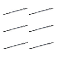 6 Glow Plugs Metal Glow Plugs 4.4 V NGK suitable for e.g....