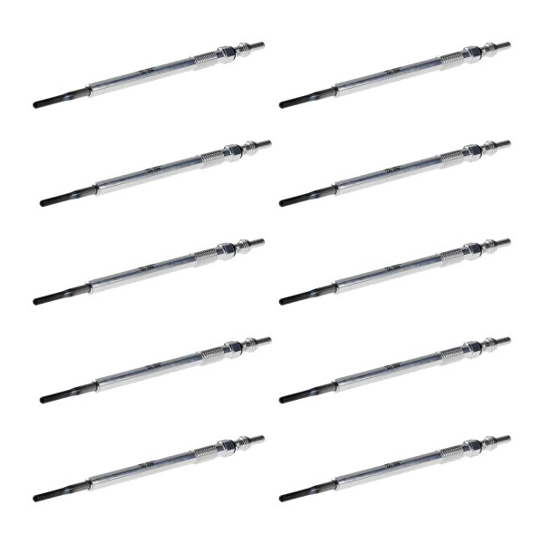 10 Glow Plugs Metal Glow Plugs 4.4 V NGK suitable for e.g. CHEVROLET CAPTIVA