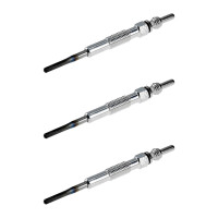 3 Glow Plugs Metal Glow Plugs 4.4 V NGK IAM expertise for...