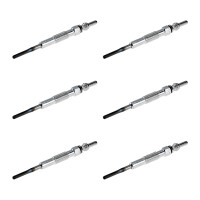 6 Glow Plugs Metal Glow Plugs 4.4 V NGK IAM expertise for...