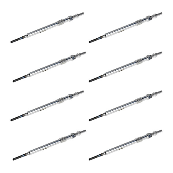8 Glow Plugs Metal Glow Plugs 4.4 V NGK D-Power suitable for e.g. VOLVO V70