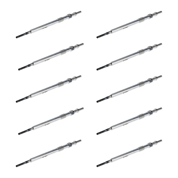 10 Glow Plugs Metal Glow Plugs 4.4 V NGK D-Power suitable for e.g. VOLVO V70
