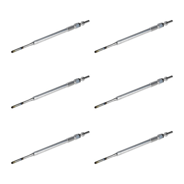 6 Glühkerzen Metall-Glühkerze 11 V NGK D-Power für u.a. IVECO DAILY