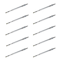 10 Glow Plugs Metal Glow Plugs 11 V NGK D-Power for e.g....
