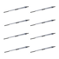 8 Glow Plugs Metal Glow Plugs 11 V NGK suitable for...
