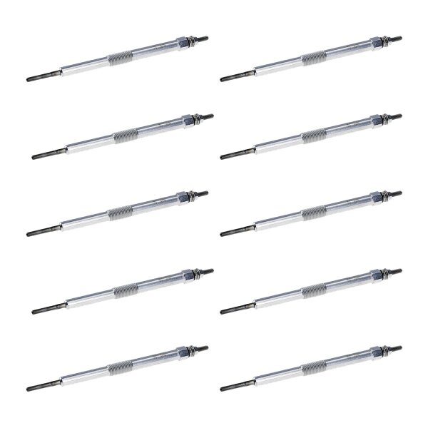 10 Glühkerzen Metall-Glühkerze 11 V NGK IAM-Expertise für u.a. TOYOTA AURIS