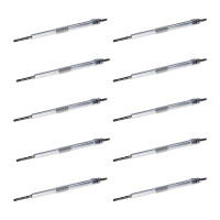 10 Glühkerzen Metall-Glühkerze 11 V NGK...