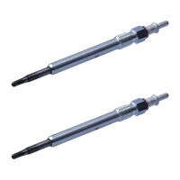 2 Glow Plugs re-glowable 5 V NGK for MERCEDES-BENZ...