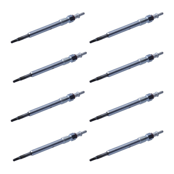 8 Glow Plugs re-glowable 5 V NGK for MERCEDES-BENZ C-CLASS and others