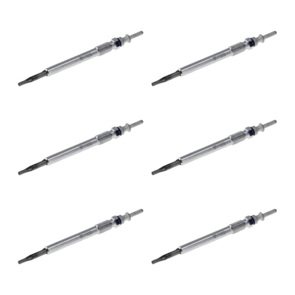 6 Glow Plugs re-glowable 5 V NGK aftermarket expertise for BMW 7 Series