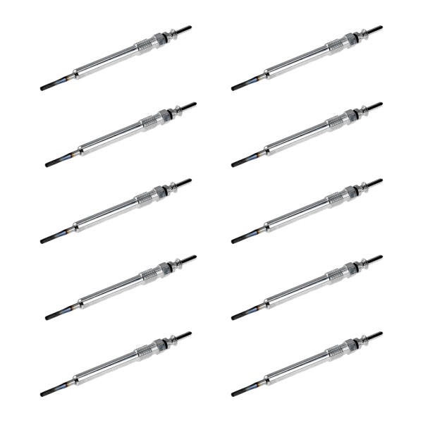 10 Glow Plugs Metal Glow Plugs 4.4 V NGK D-Power for e.g. MINI COUNTRYMAN
